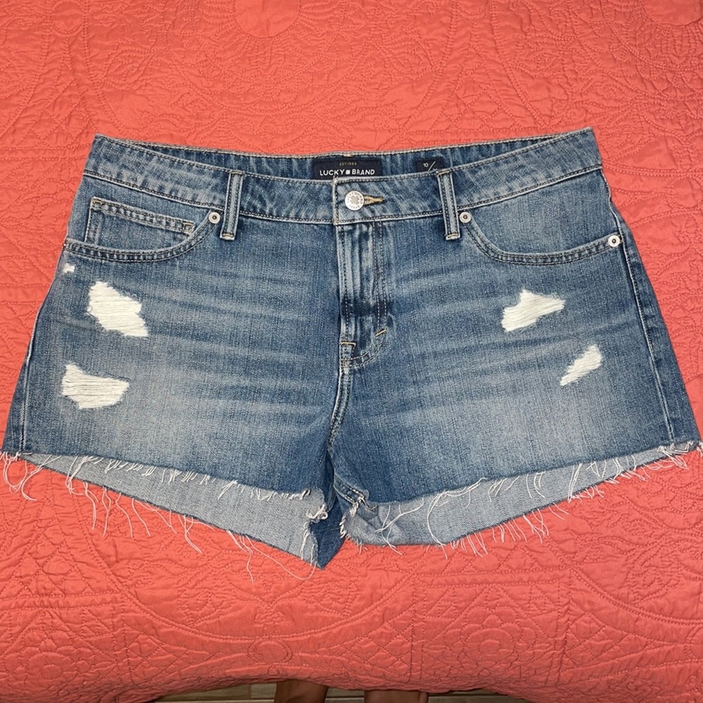 NWOT Lucky Brand The Cut Off Jean Short